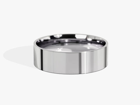 6mm Classic Flat Wedding Band