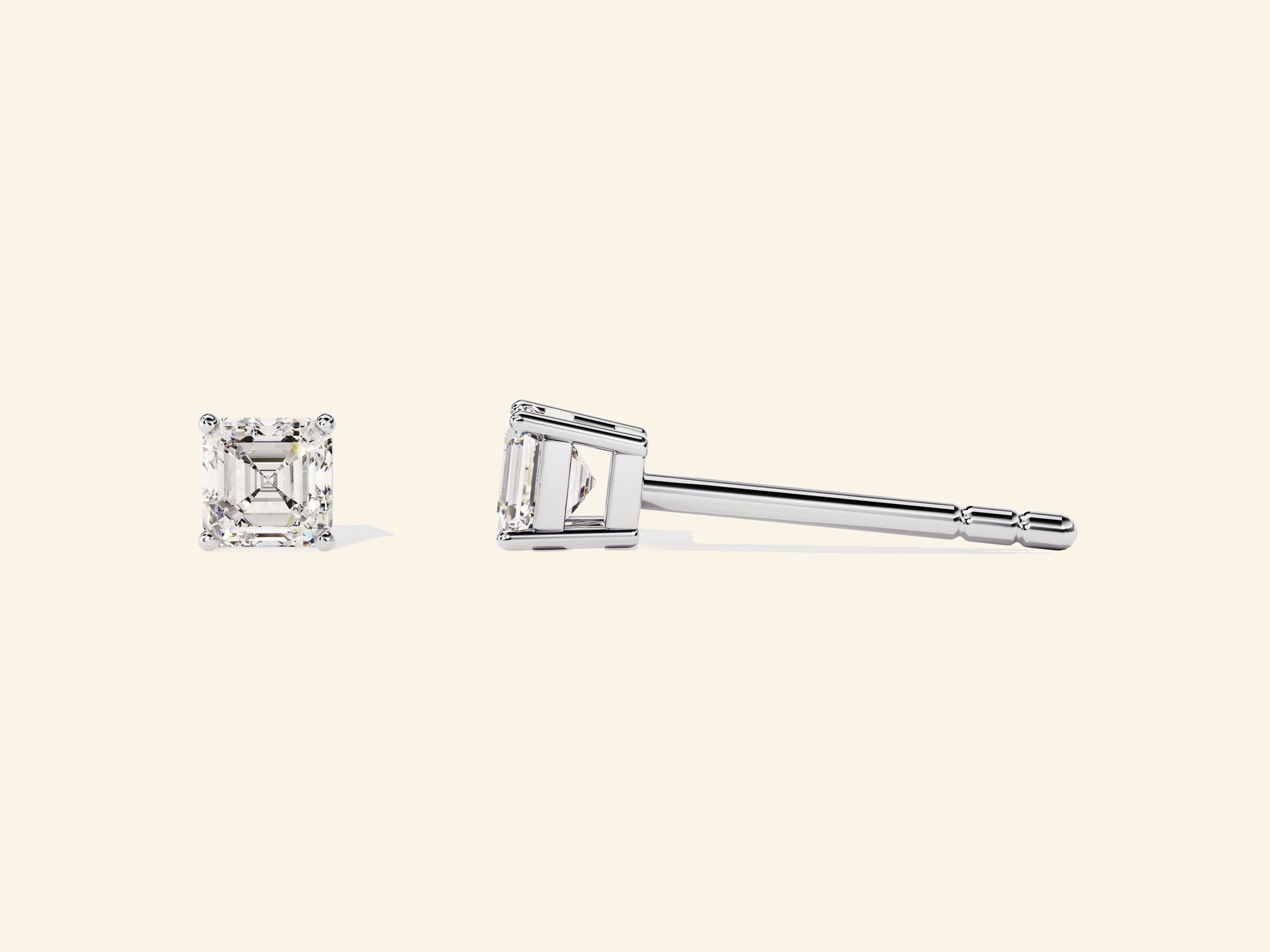Asscher Earrings