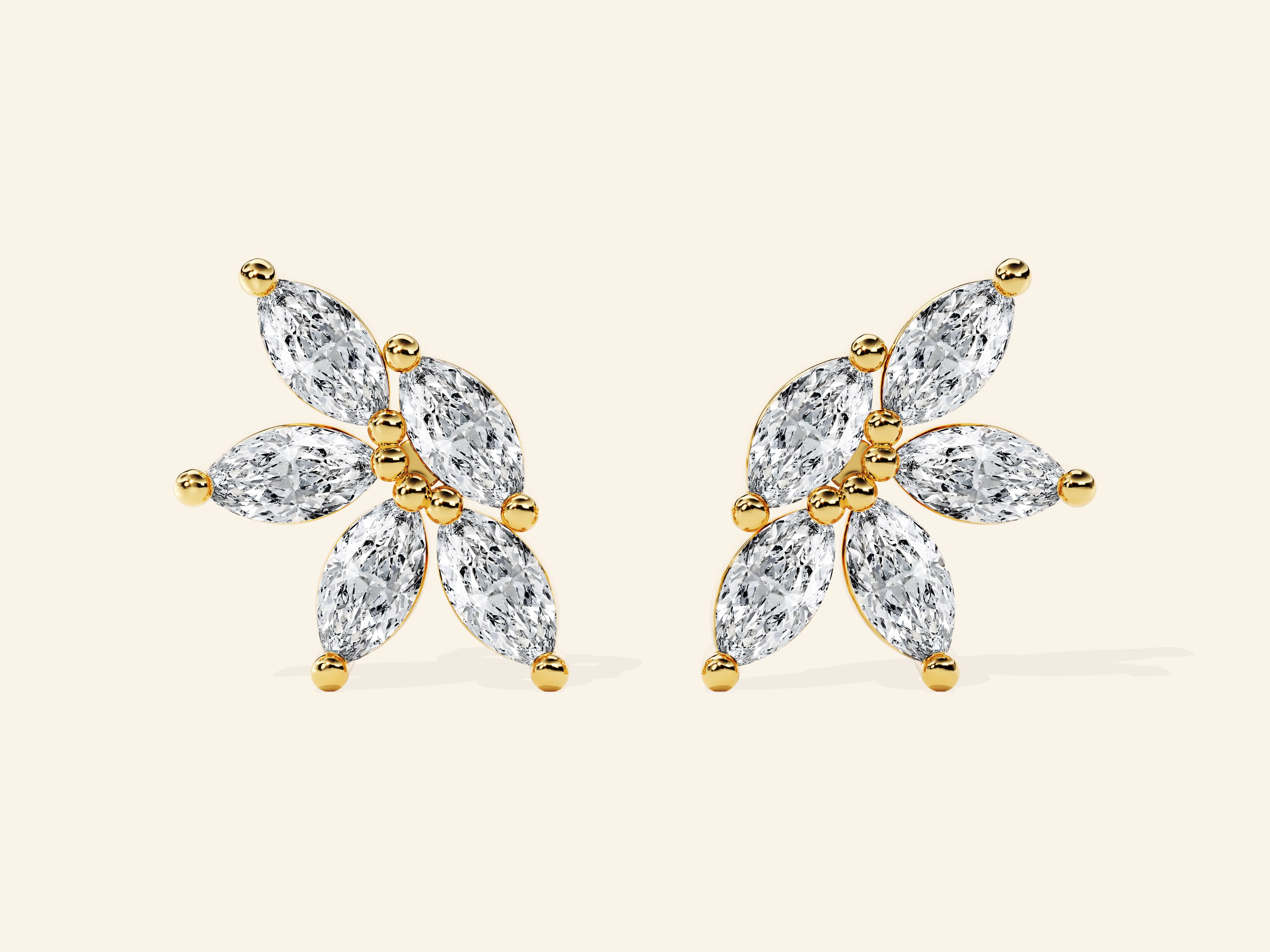 Flower Cluster Earrings