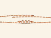Three Stone Bracelet