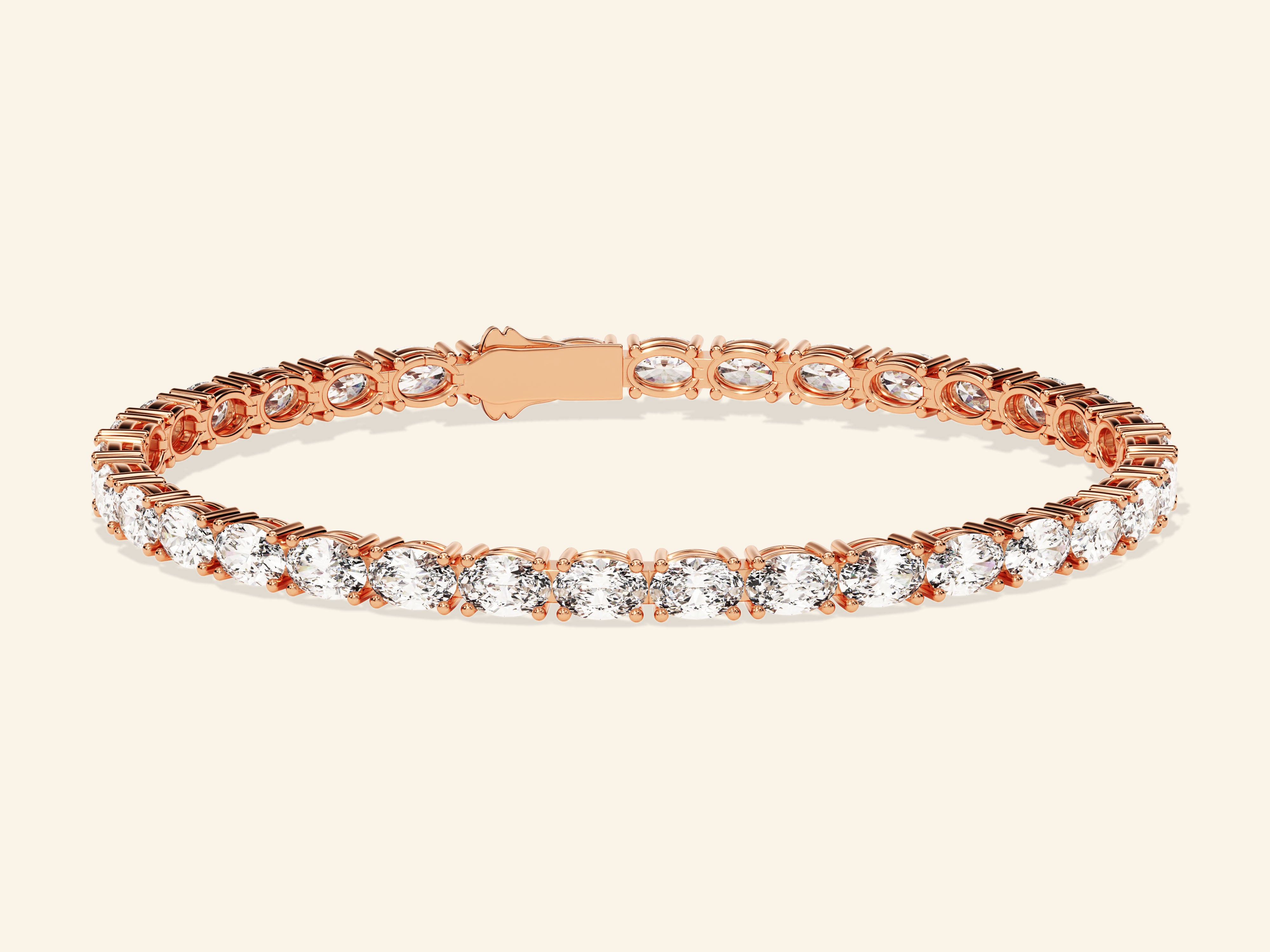 Oval Tennis Bracelet
