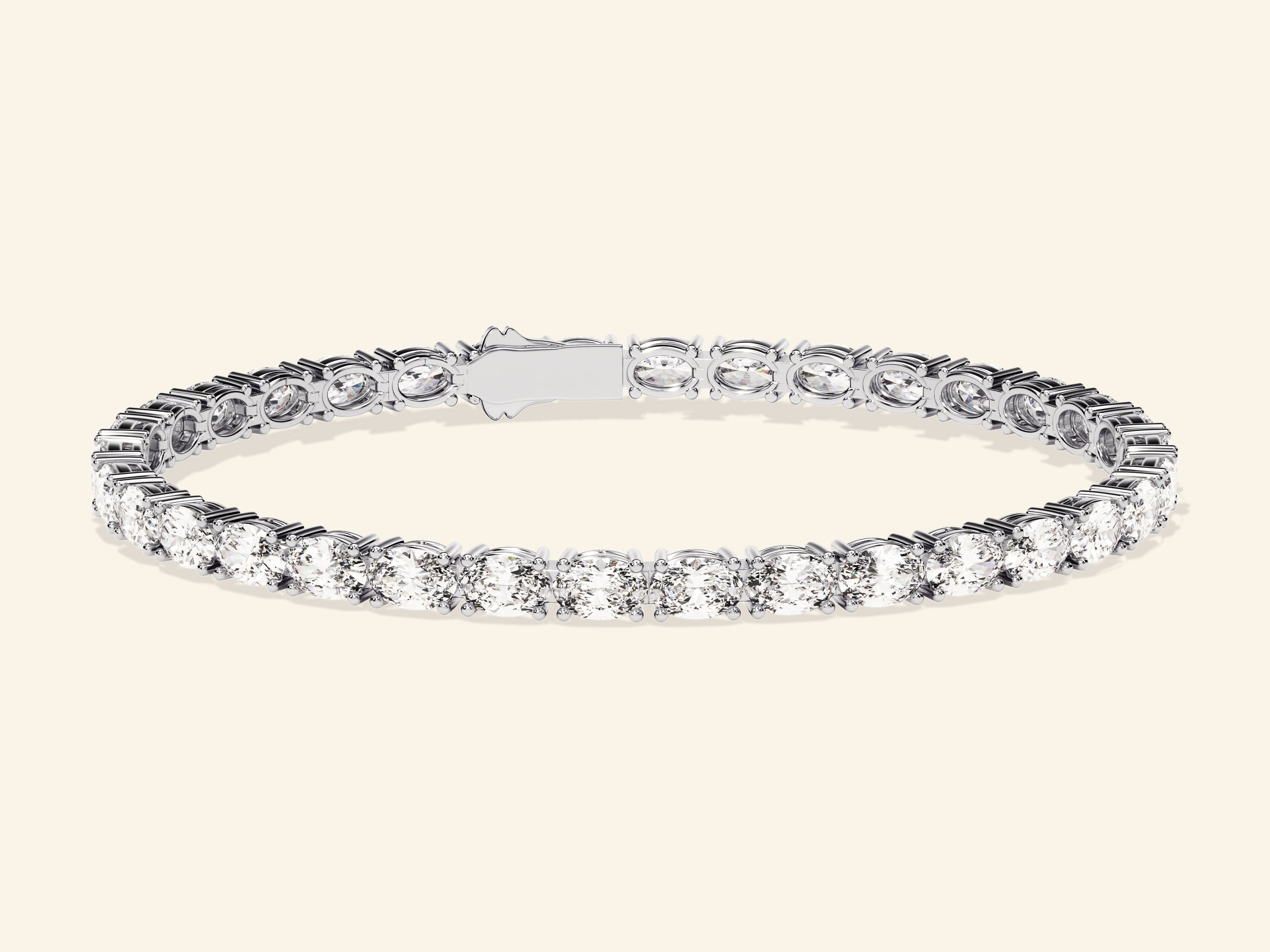 Oval Tennis Bracelet