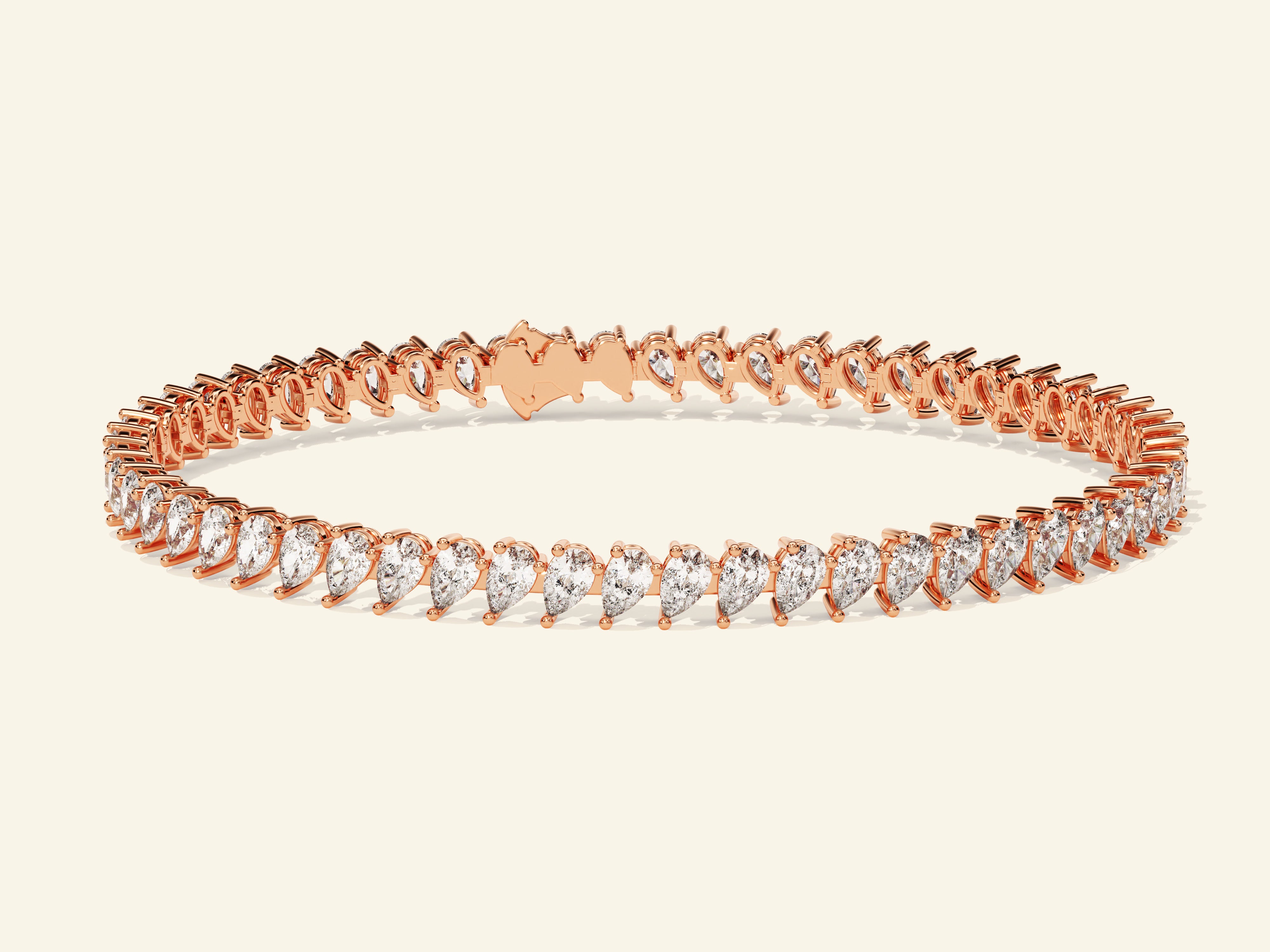 Pear Tennis Bracelet