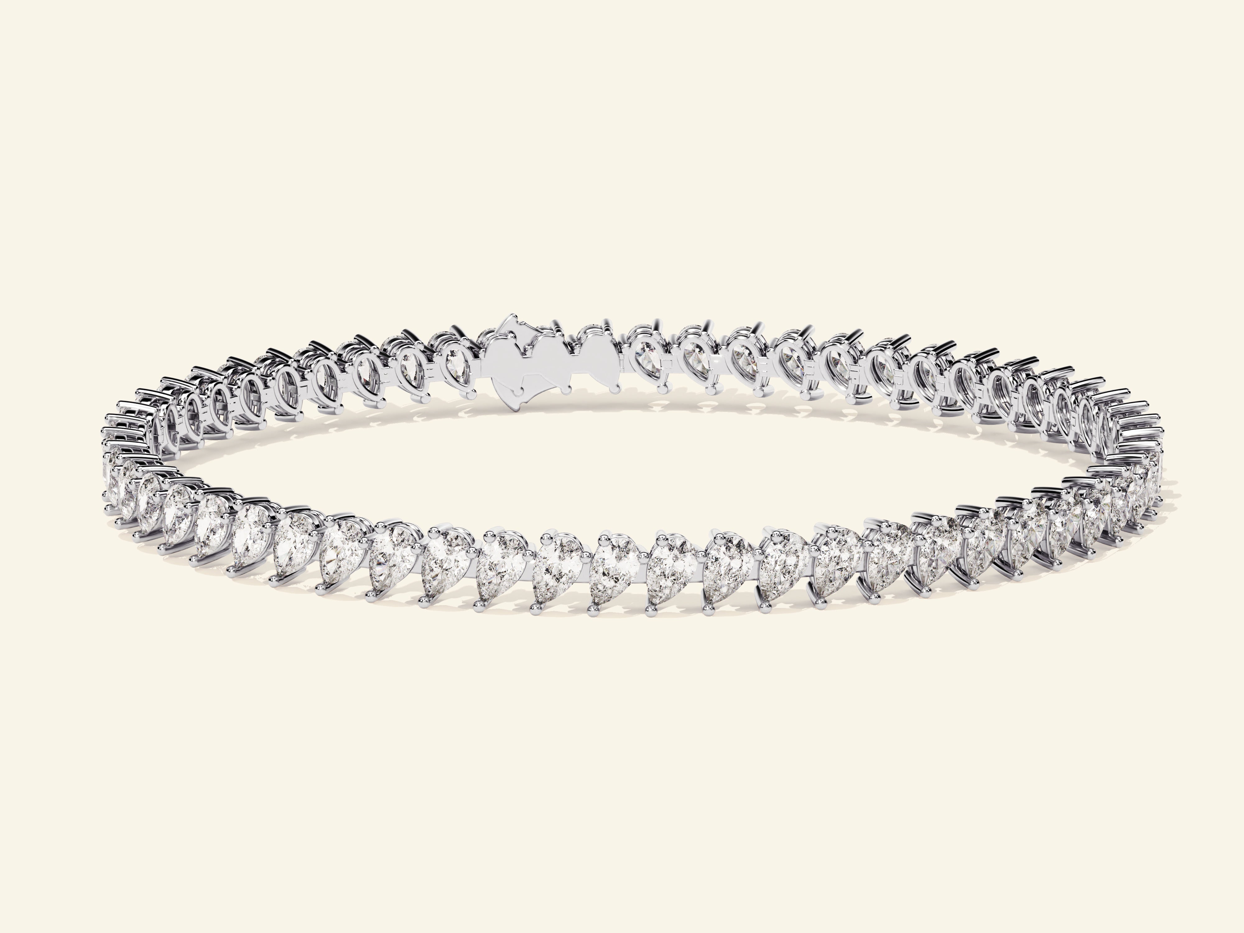 Pear Tennis Bracelet