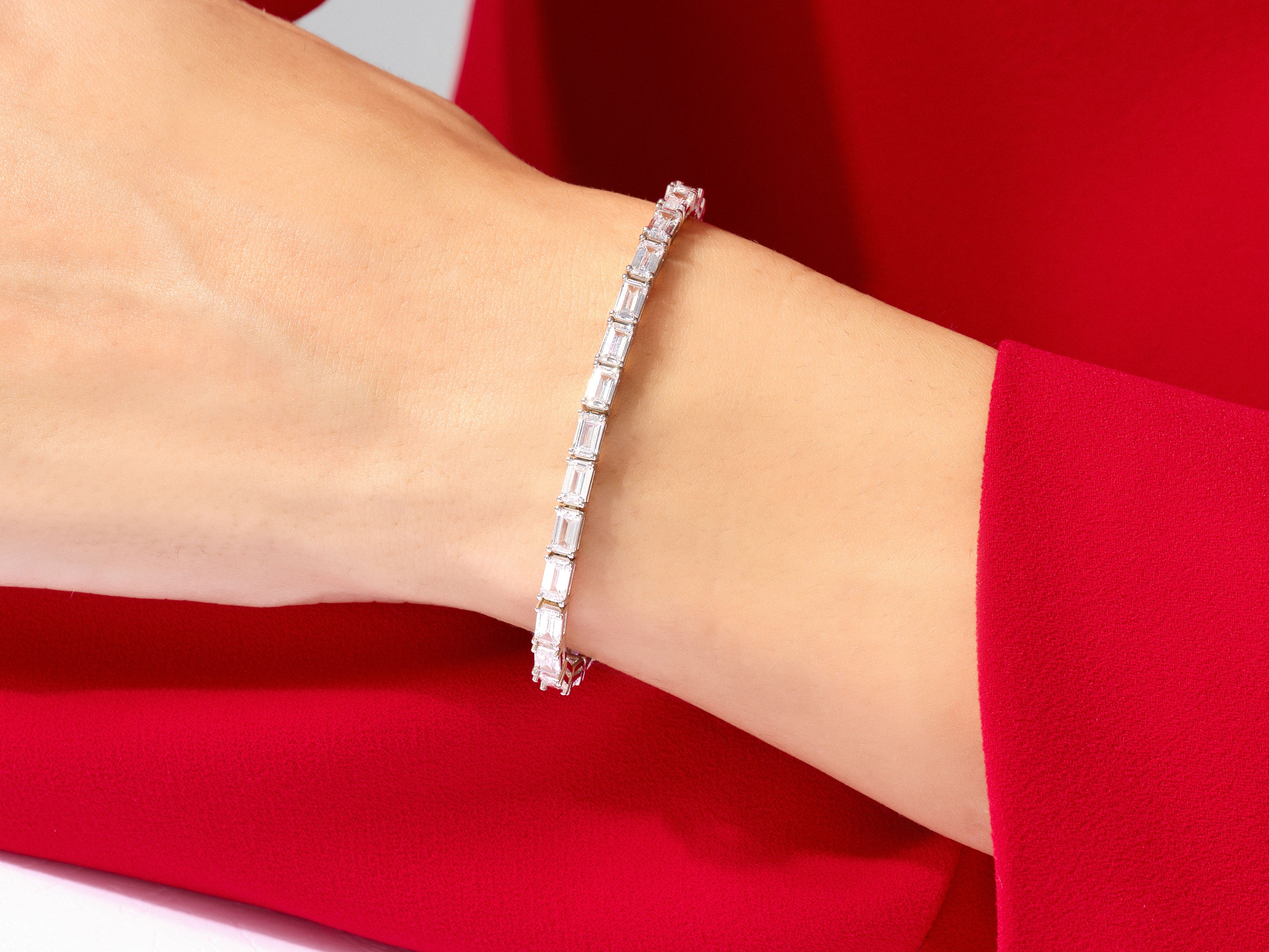 Emerald Tennis Bracelet