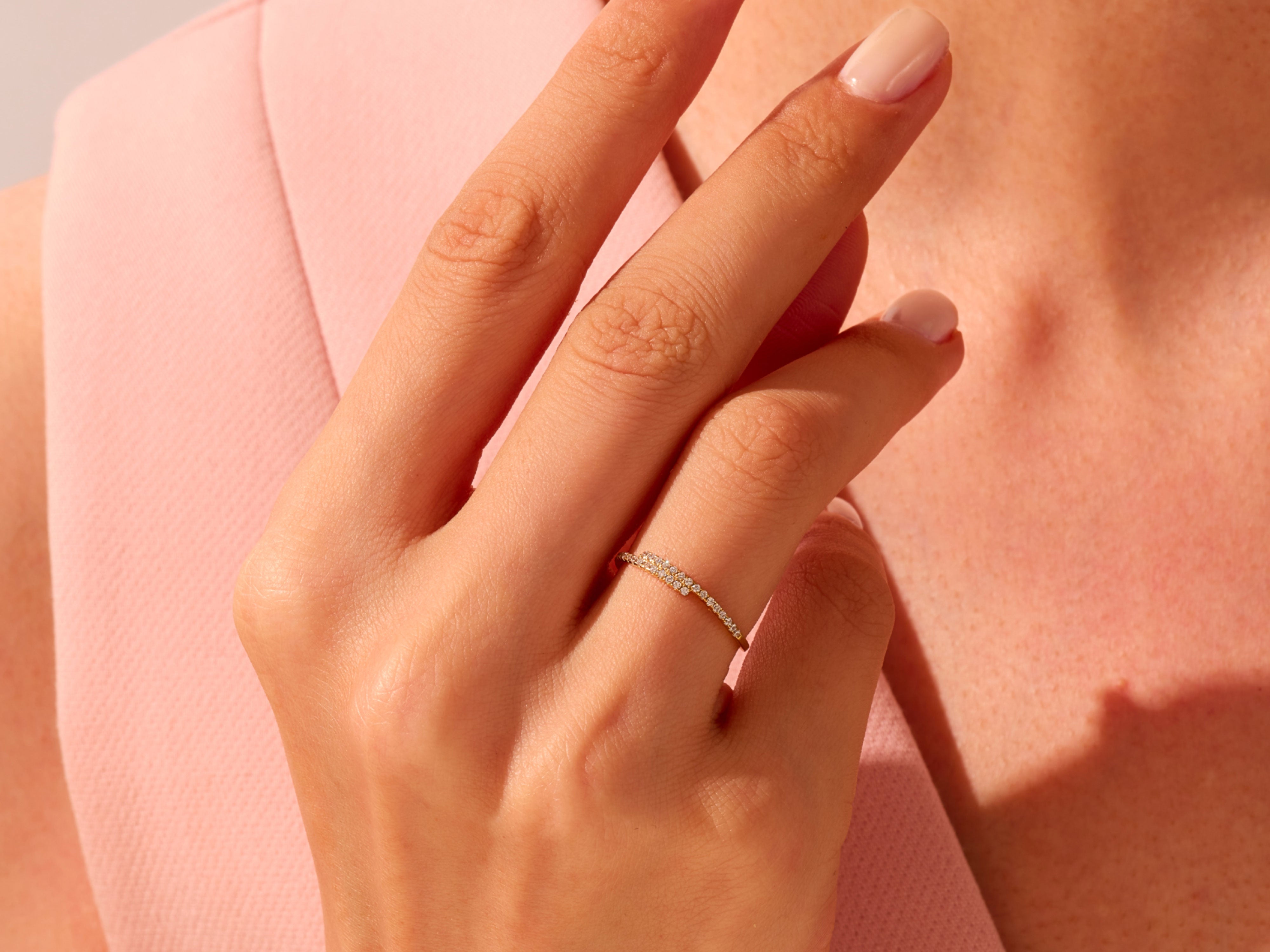 Double Row Ring