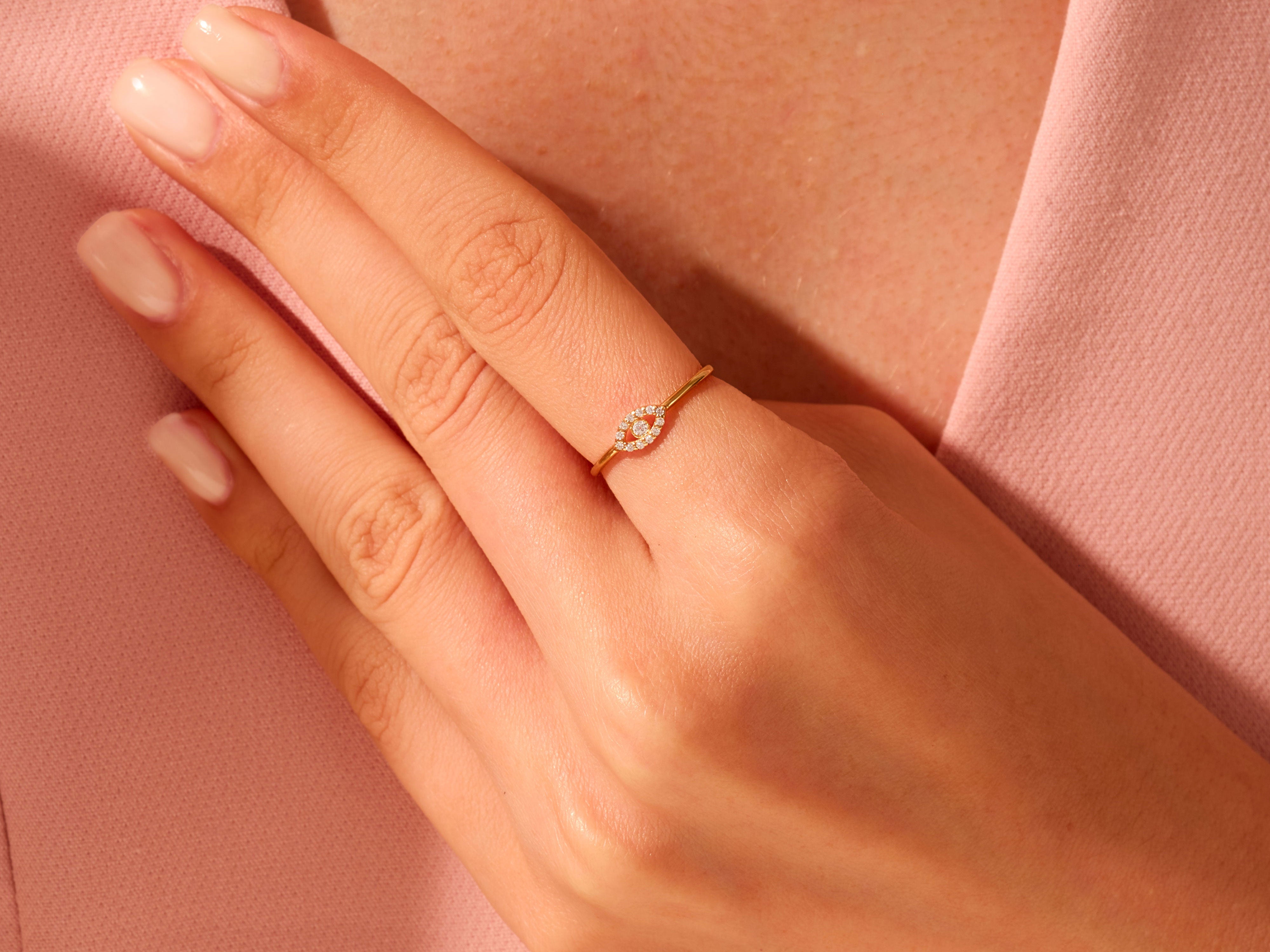 Stone Eye Ring