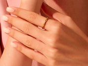 Twisted Vine Wedding Band