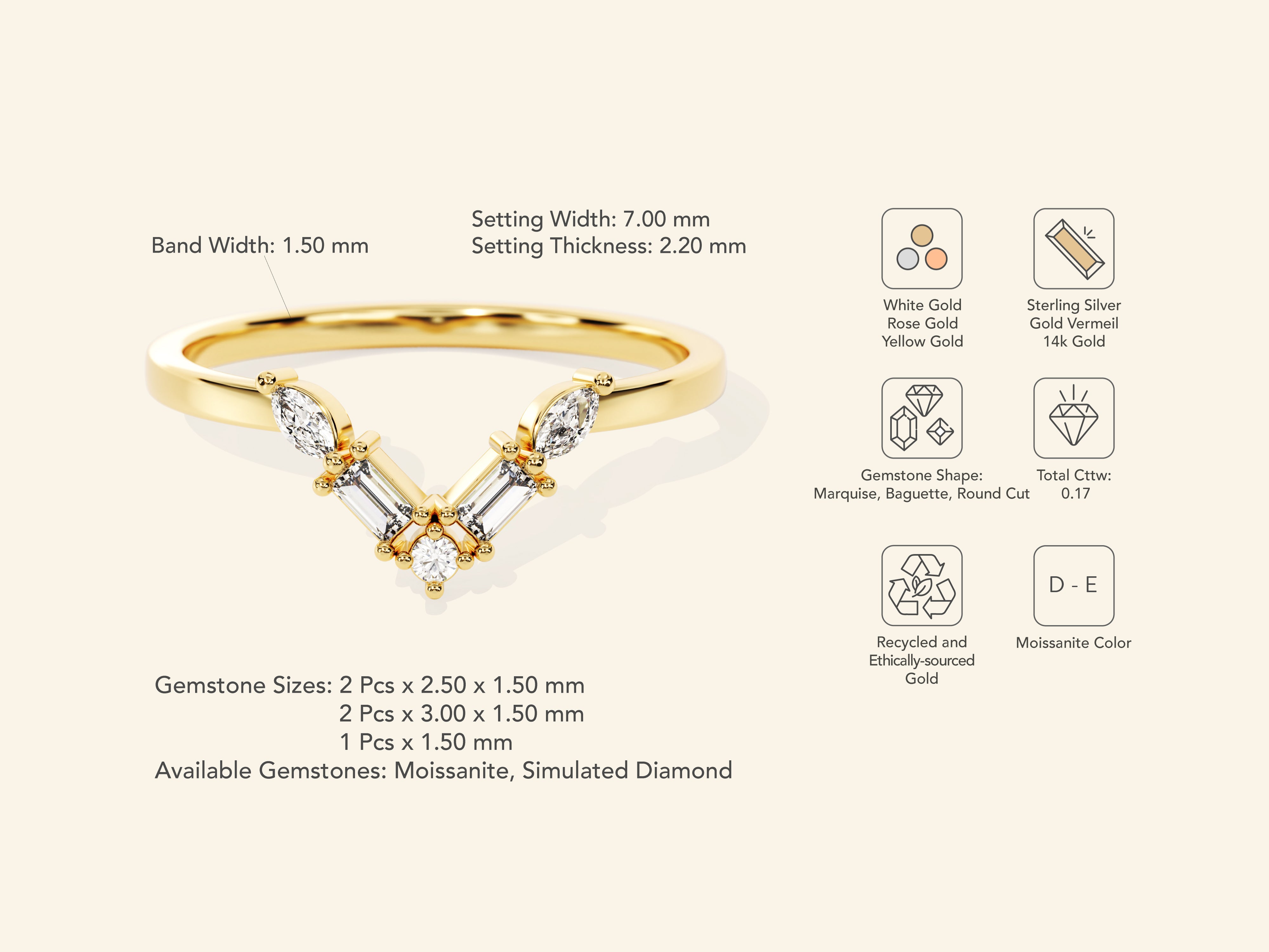 Curved Ring