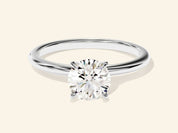 Round Solitaire Engagement Ring