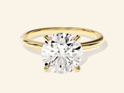 Round Solitaire Engagement Ring