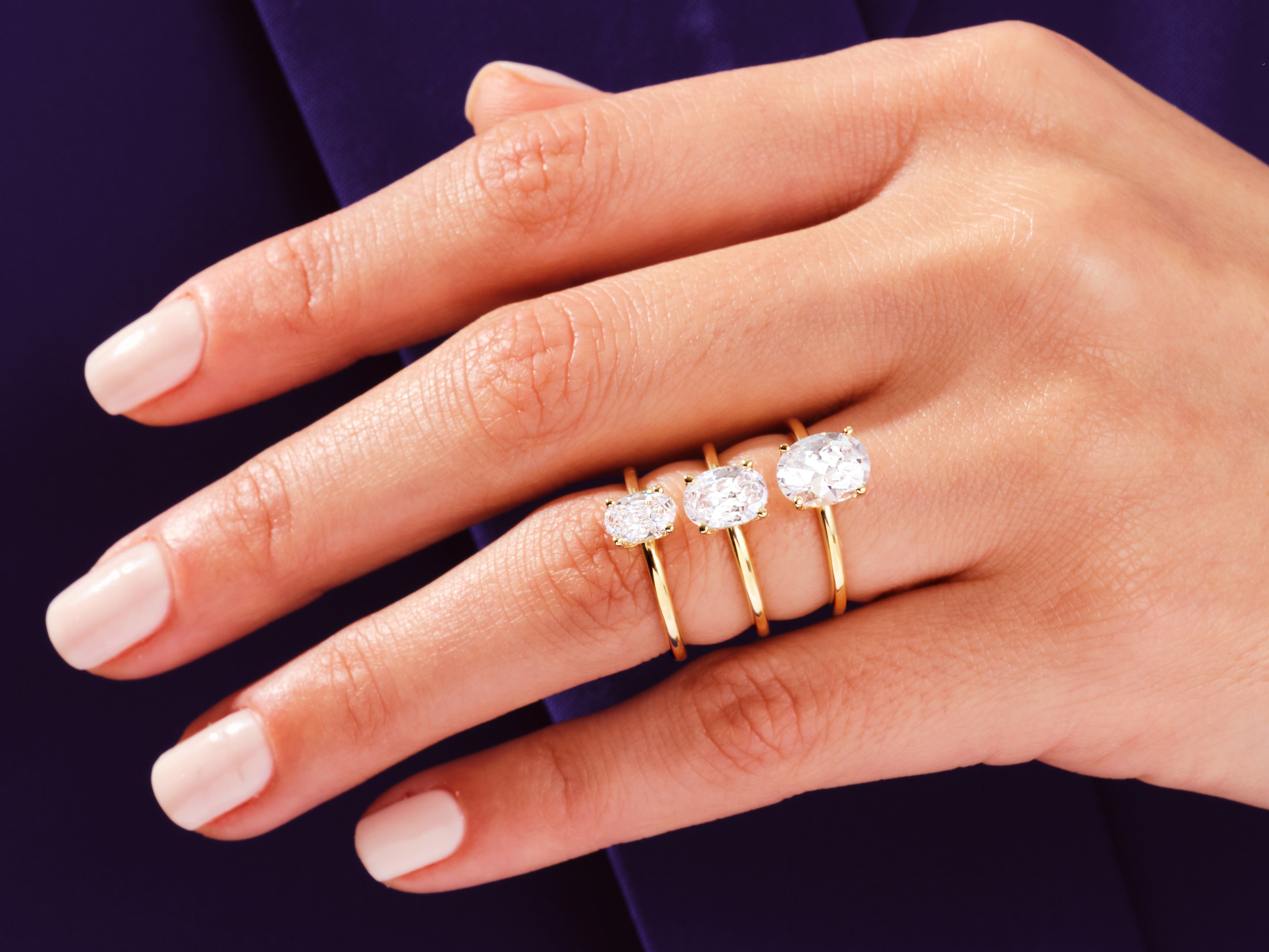 Oval Solitaire Engagement Ring