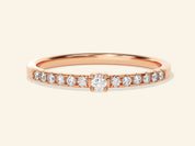 Pave Promise Ring