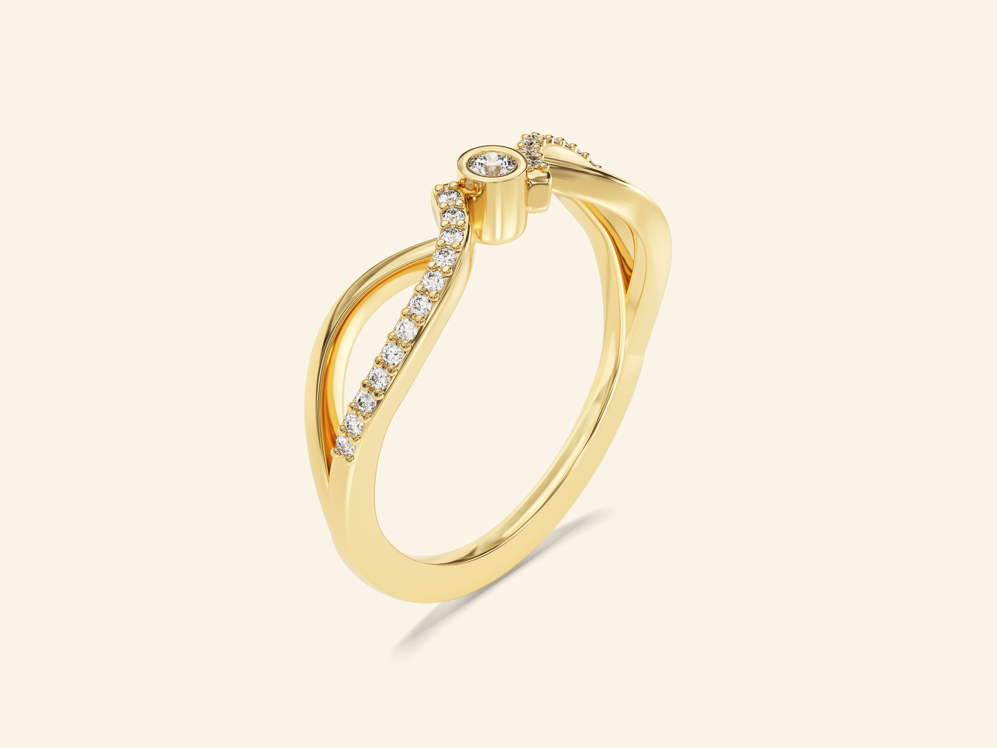 Dual Band Promise Ring