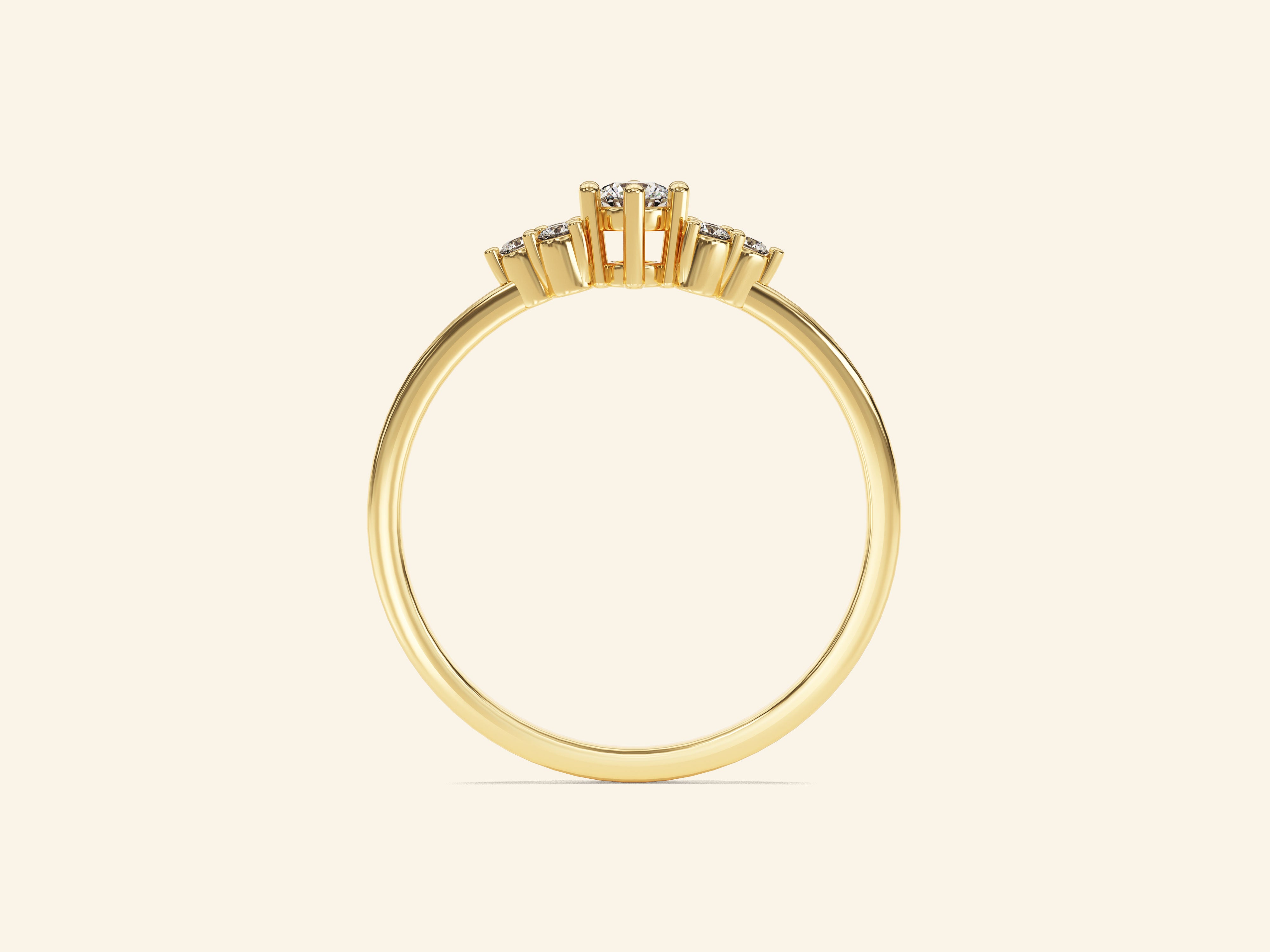 Floral Promise Ring