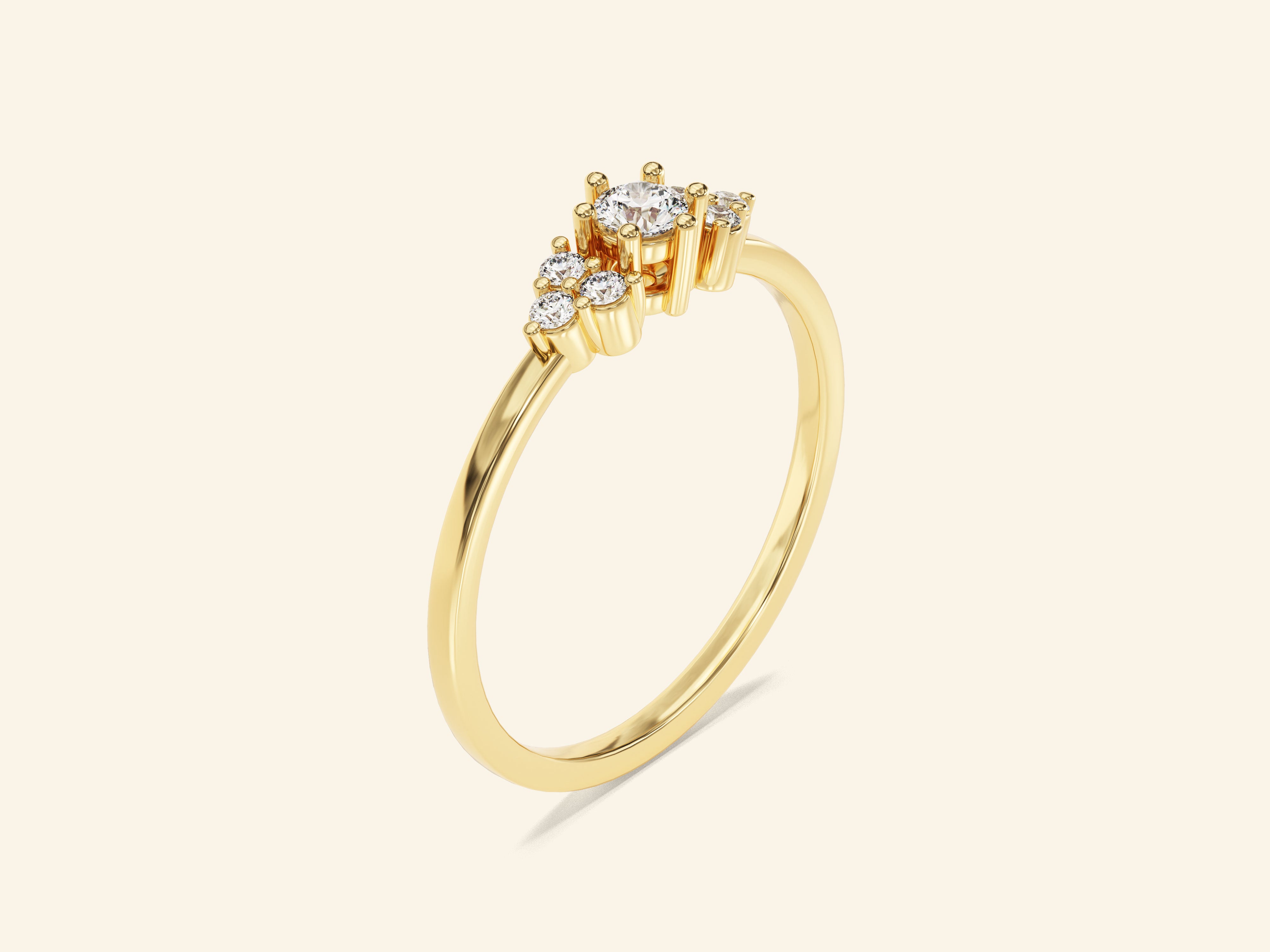 Floral Promise Ring