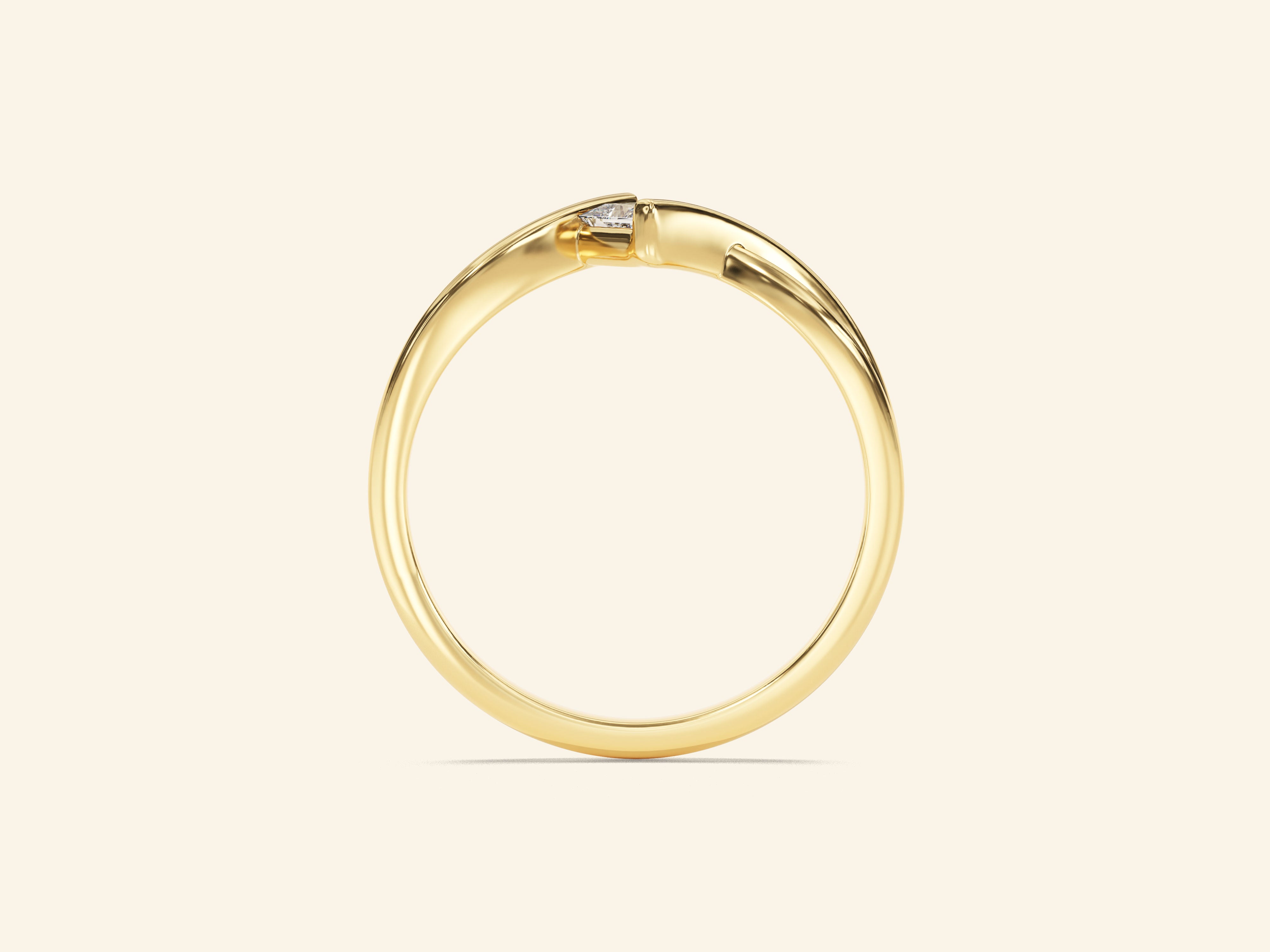 Twist Princess Promise Ring