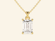 Emerald Cut Necklace