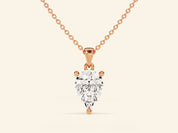 Pear Cut Necklace
