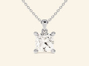 Cushion Cut Necklace