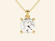 Cushion Cut Necklace