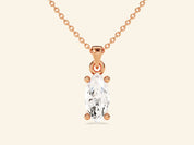 Marquise Cut Necklace
