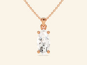 Marquise Cut Necklace