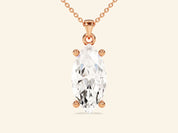 Marquise Cut Necklace