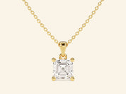 Asscher Cut Necklace