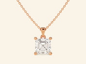 Asscher Cut Necklace
