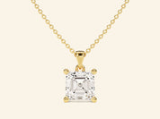 Asscher Cut Necklace