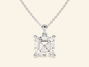 Asscher Cut Necklace