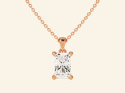 Radiant Cut Necklace