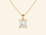 Princess Cut Necklace (0.5 CT)