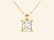 Princess Cut Necklace (1 CT)