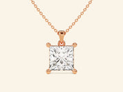 Princess Cut Necklace (1.5 CT)