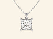 Princess Cut Necklace (1.5 CT)
