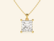 Princess Cut Necklace (1.5 CT)