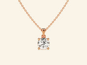 Round Cut Necklace (0.5 CT)