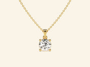 Round Cut Necklace (0.5 CT)