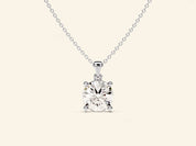 Round Cut Necklace (1 CT)