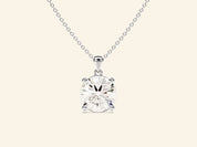Round Cut Necklace (1.5 CT)
