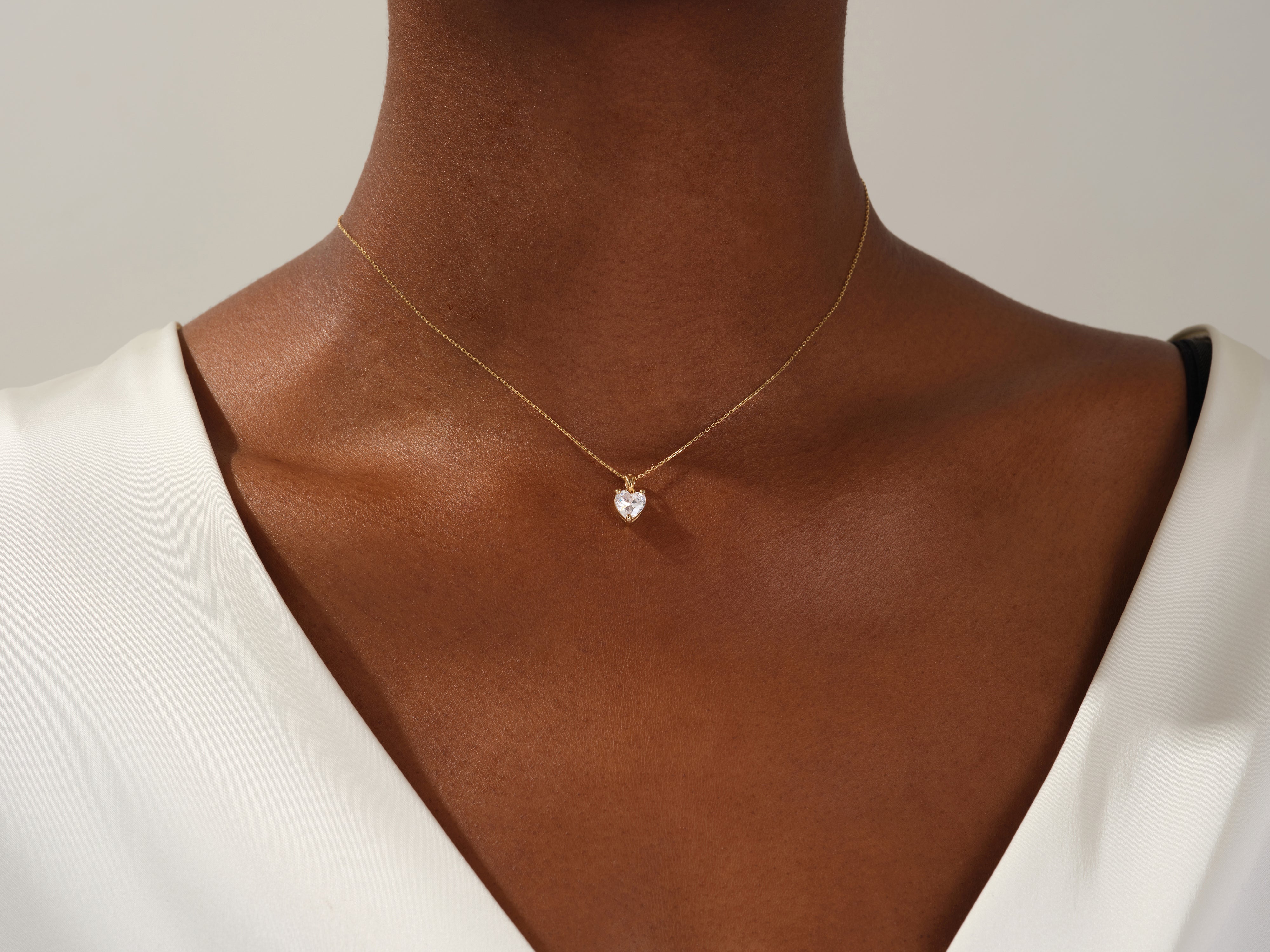 Heart Cut Necklace