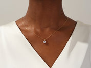 Round Cut Necklace (1.5 CT)