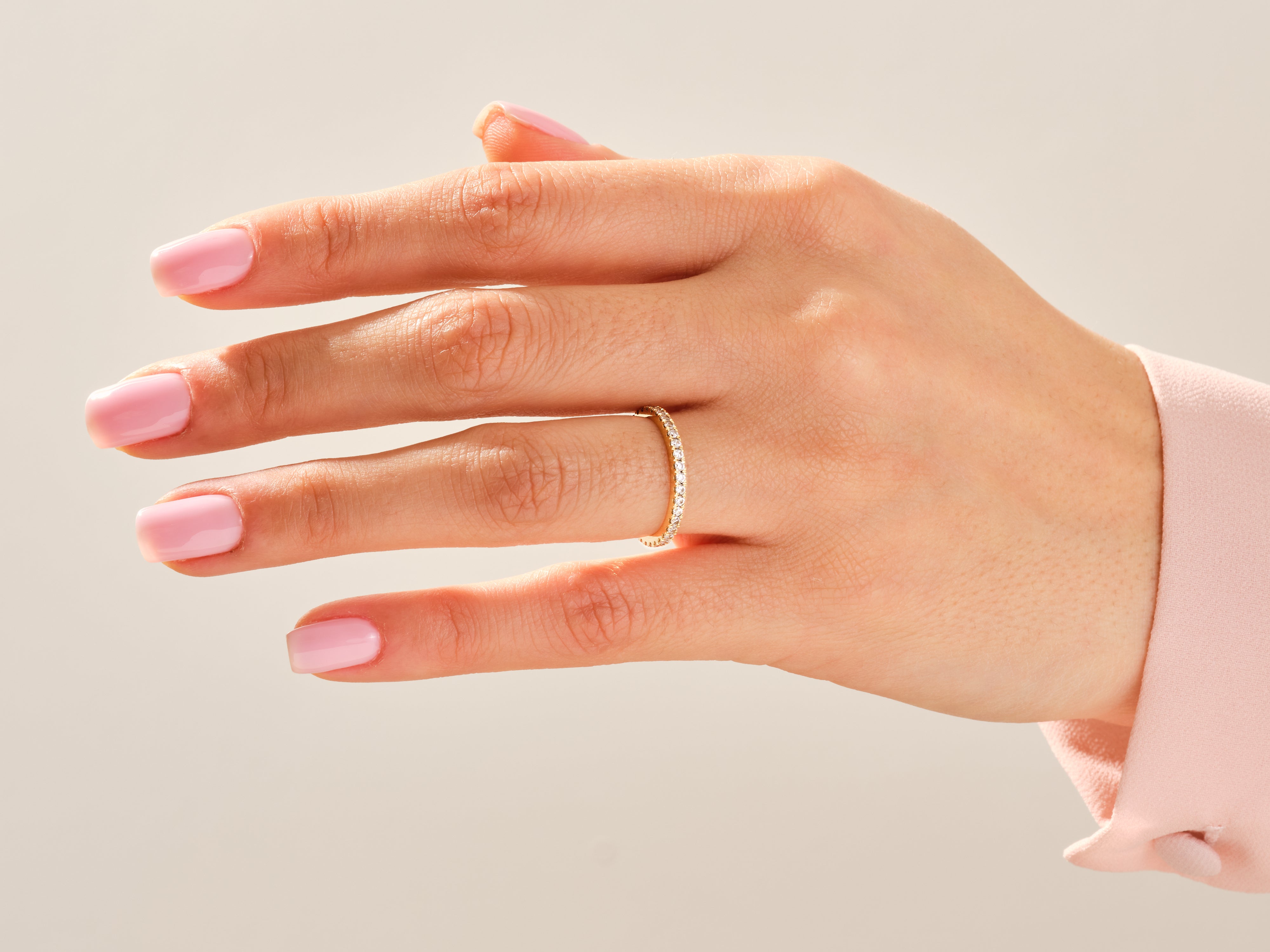 Classic Full Eternity Wedding Band