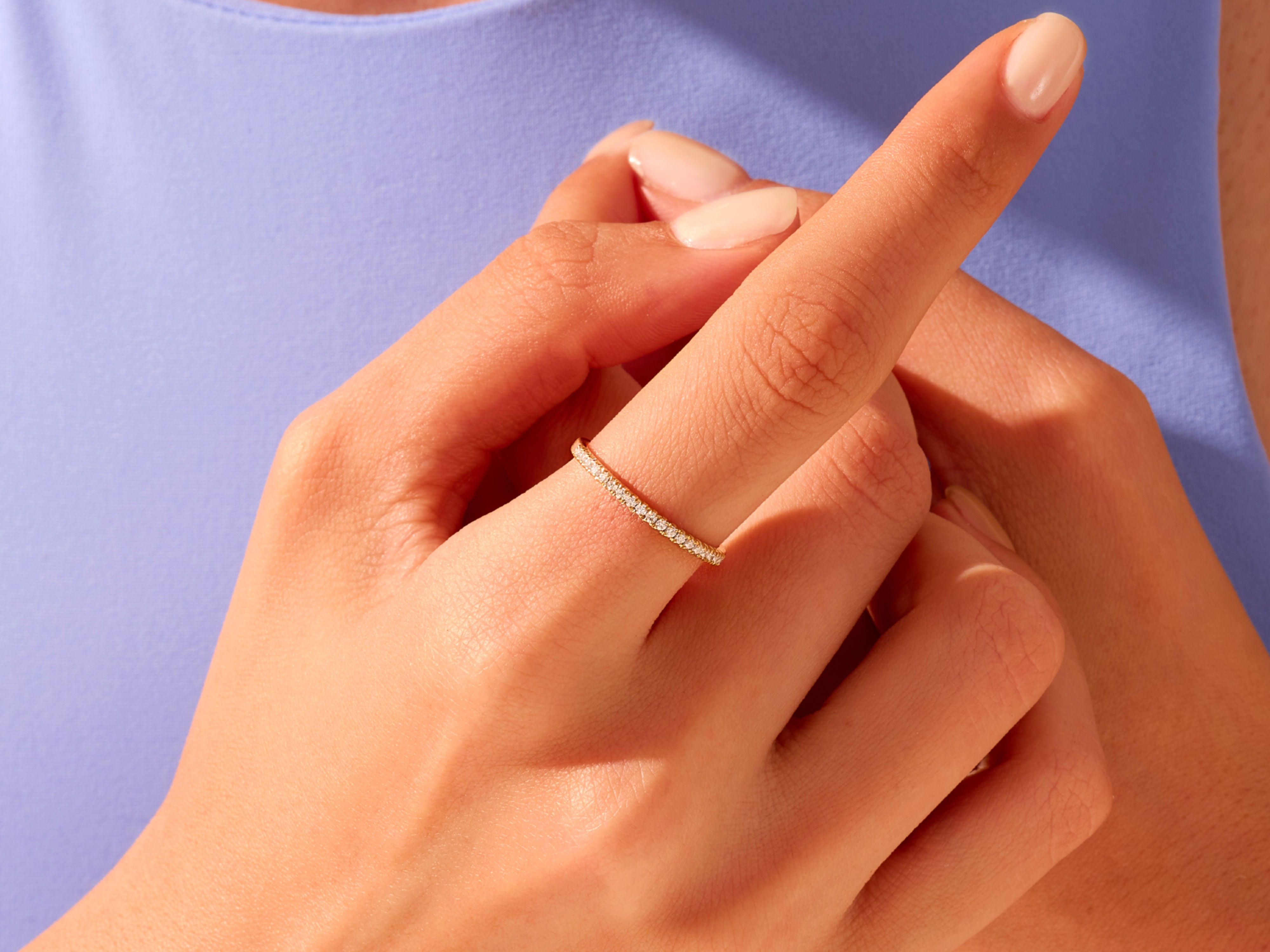 Classic Full Eternity Wedding Band