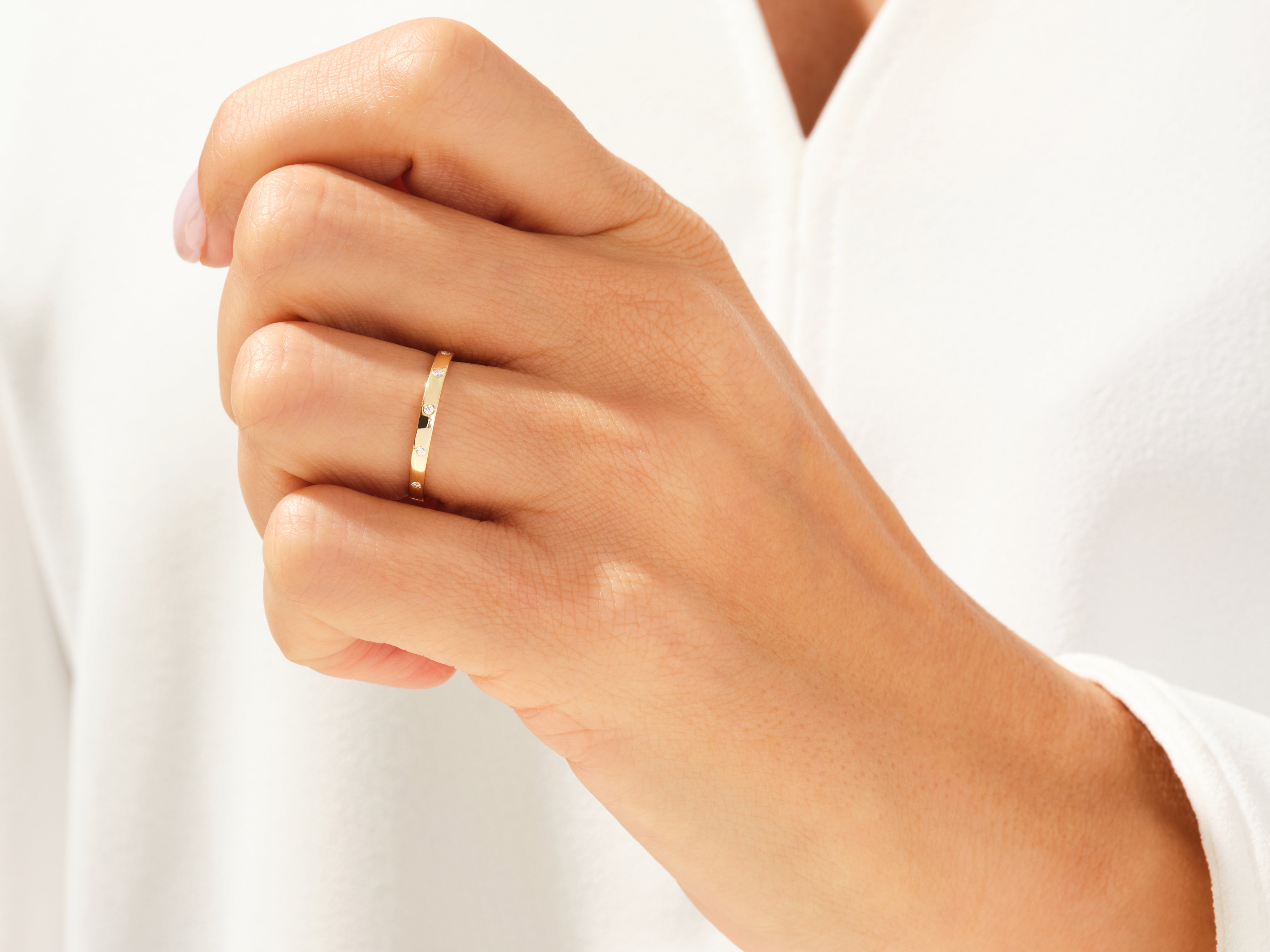 Flushline Wedding Band