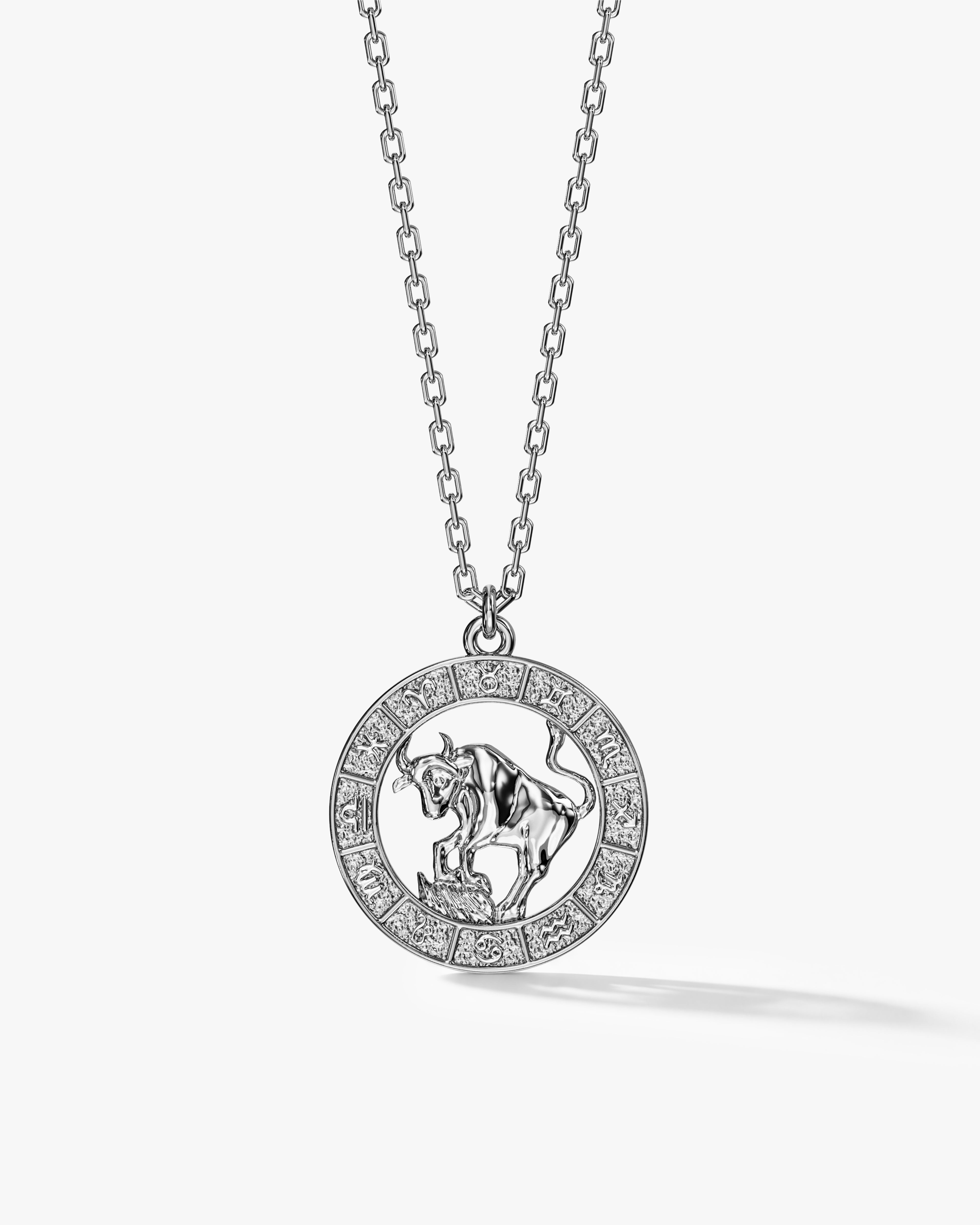 Taurus Charm Necklace