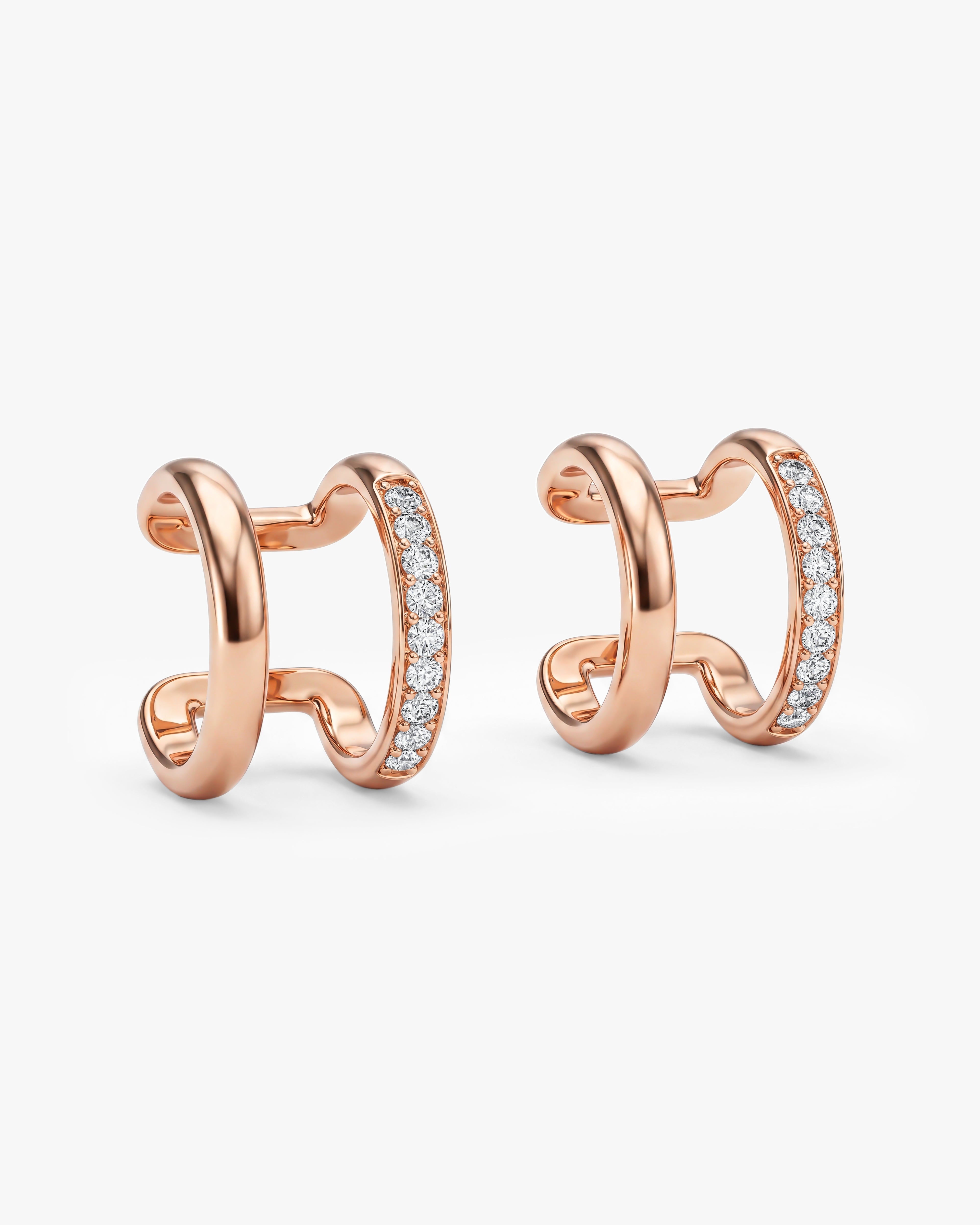Layered Duo Hoops