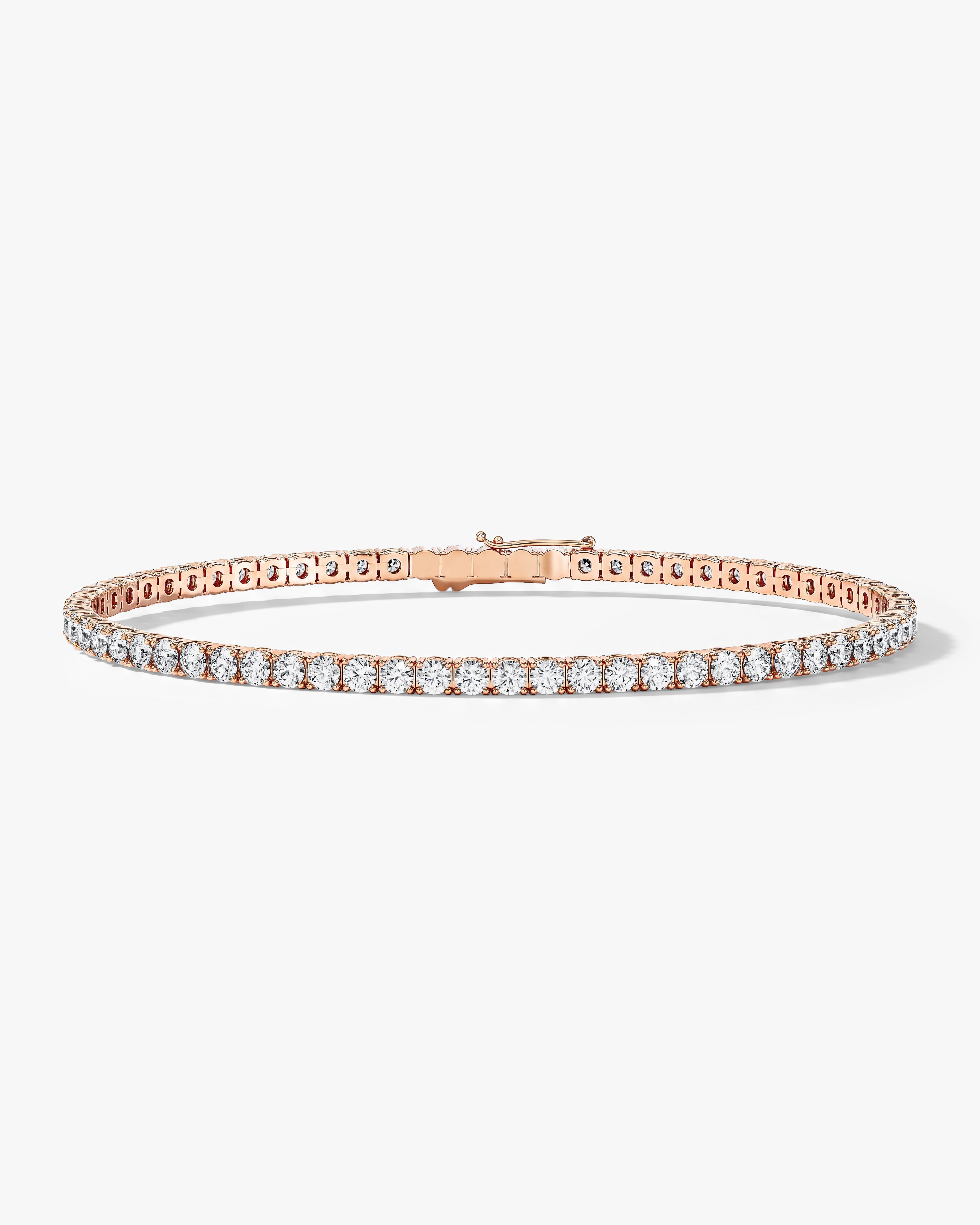 Lab White Sapphire Tennis Bracelet (3.00 CT TW)